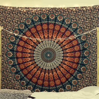 Inspire Picks Hippie Mandala Tapestry Wall Hanging Bohemian Psychedelic Vintage Room Decor 4 200x150cm