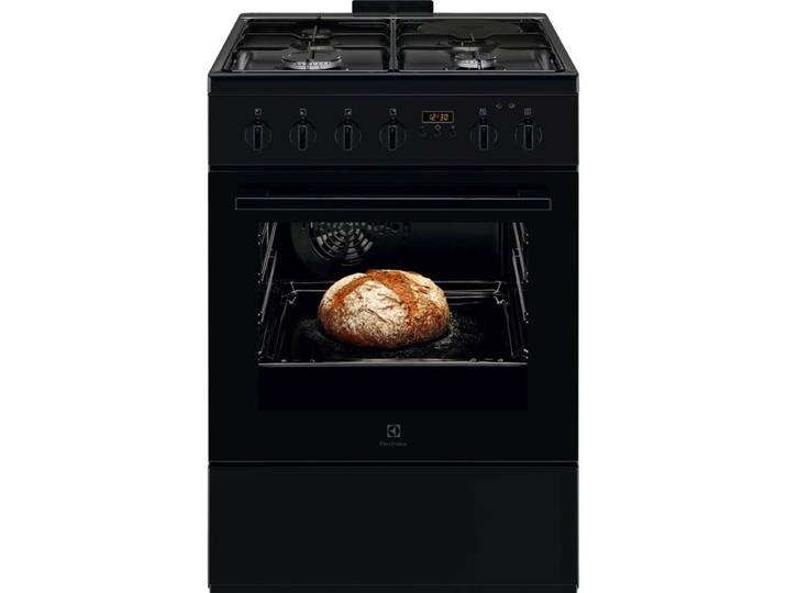 Cuisinière mixte ELECTROLUX LKM624255K 4 foyers Noir