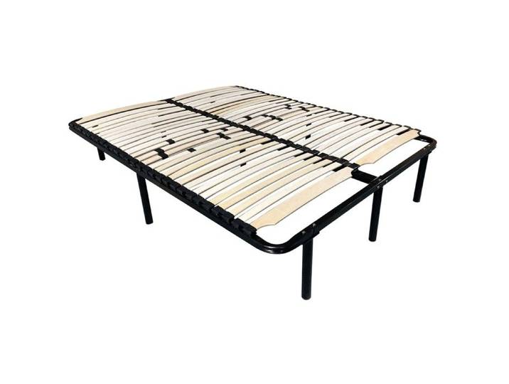 Sommier à lattes réglables - MON MOBILIER DESIGN - 160x200 cm - 56 lattes - Noir