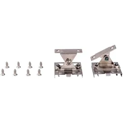 HEITRONIC Zubehör für MECANO - Halteklammer verstellbar, 2er Pack HEI-21410