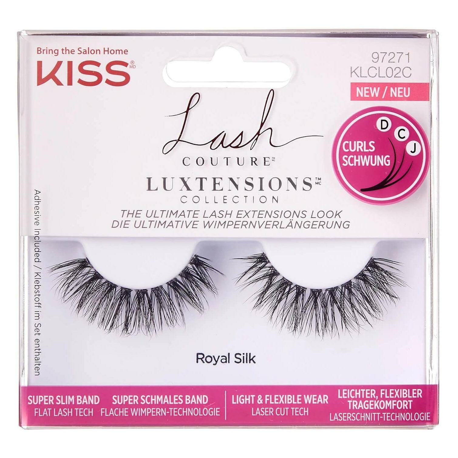 KISS Lashes - Couture LuXtension Royal Silk (Künstliche Wimpern) (RBZ01BR)
