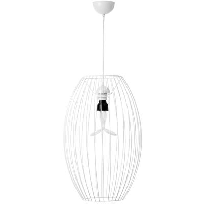 KAYOOM Hängeleuchte "Hängelampe Reyna 110", weiß, 1, H: 55cm, 1 Stk., Leuchten, Industrie- und Nostalgie-Design, Hängeleuchte