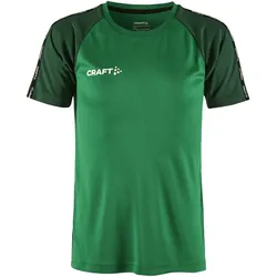 CRAFT Squad 2.0 Contrast Trikot Kinder 651633 - team green/ivy 110/116