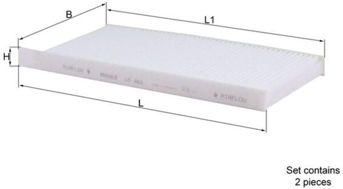 Knecht Filtro cabina LA 468/S