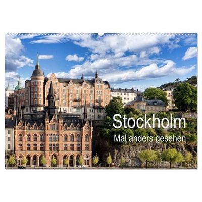 Stockholm - Mal anders gesehen (Wandkalender 2026 DIN A2 quer), CALVENDO Monatskalender