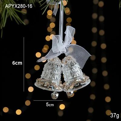 Uplift Treasures Christmas Tree Hanging Ornaments Snowflake Angel And Deer Pendants 19
