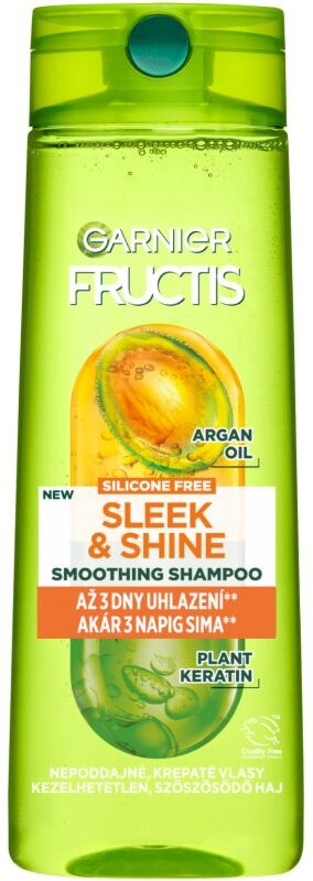 Garnier Fructis Sleek & Shine shampoing pour cheveux indisciplinés et frisottis 250 ml