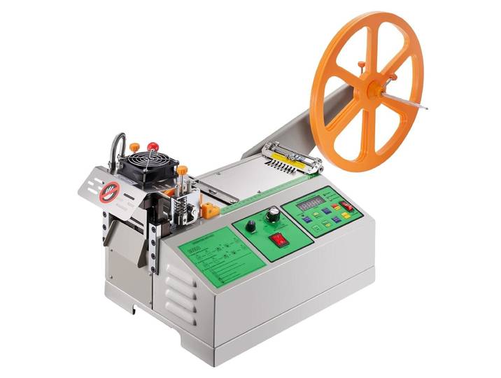 Machine automatique à couper les sangles VEVOR\, machine à couper les sangles à chaud et à froid avec température réglable et écran LCD\, 273 W
