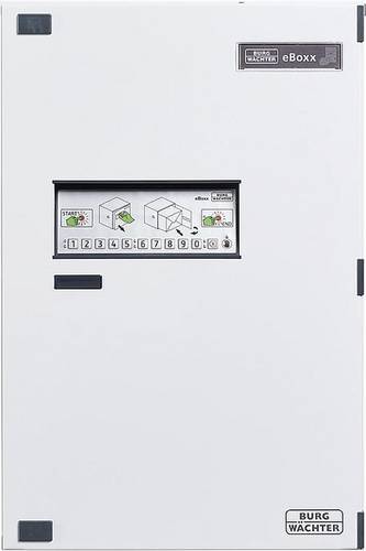 Burg Wächter 41920 eBoxx E 635W Paketbriefkasten Weiß