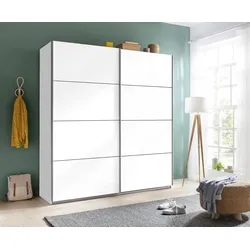 Kleiderschrank MATTEA LACK (BHT 204x223x60 cm) - weiß - BHT 204x223x60 cm