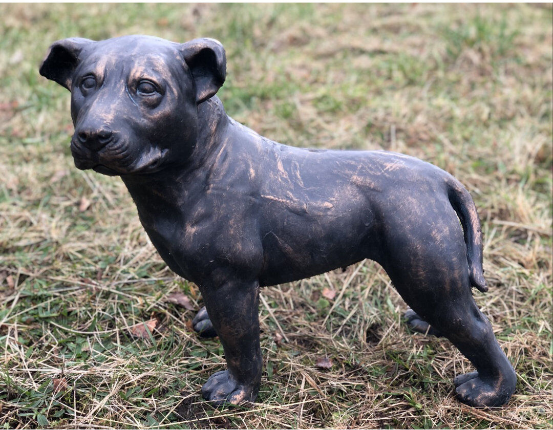 Dakota Fields Larae Animals Weather Resistant Garden Statue Bronze 40cm H X 52cm W X 26cm D