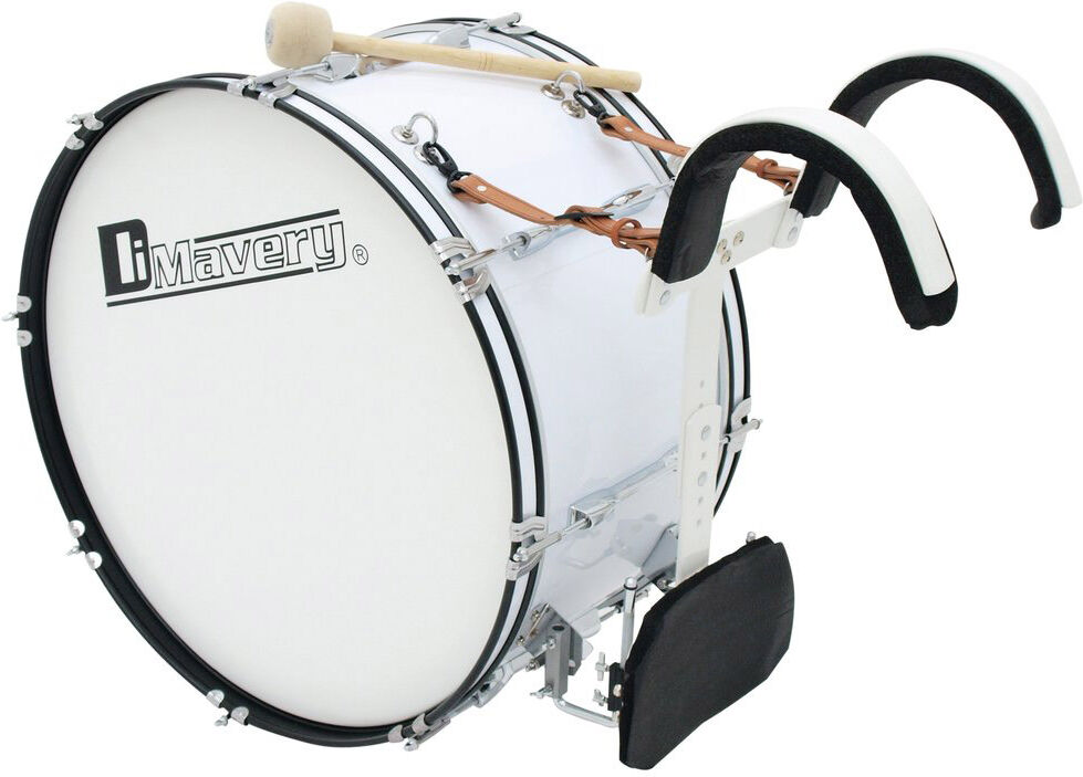 Dimavery Mb-424 Marsch-Bass-Trommel 24x12