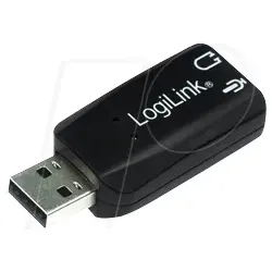 LOGILINK UA0053 - Soundkarte, extern, 5.1, USB 2.0