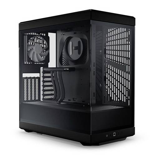 HYTE Hyte Y40 Midi Tower, Tempered Glass - schwarz Midi-Tower PC-Gehäuse, Gaming-Gehäuse Schwarz