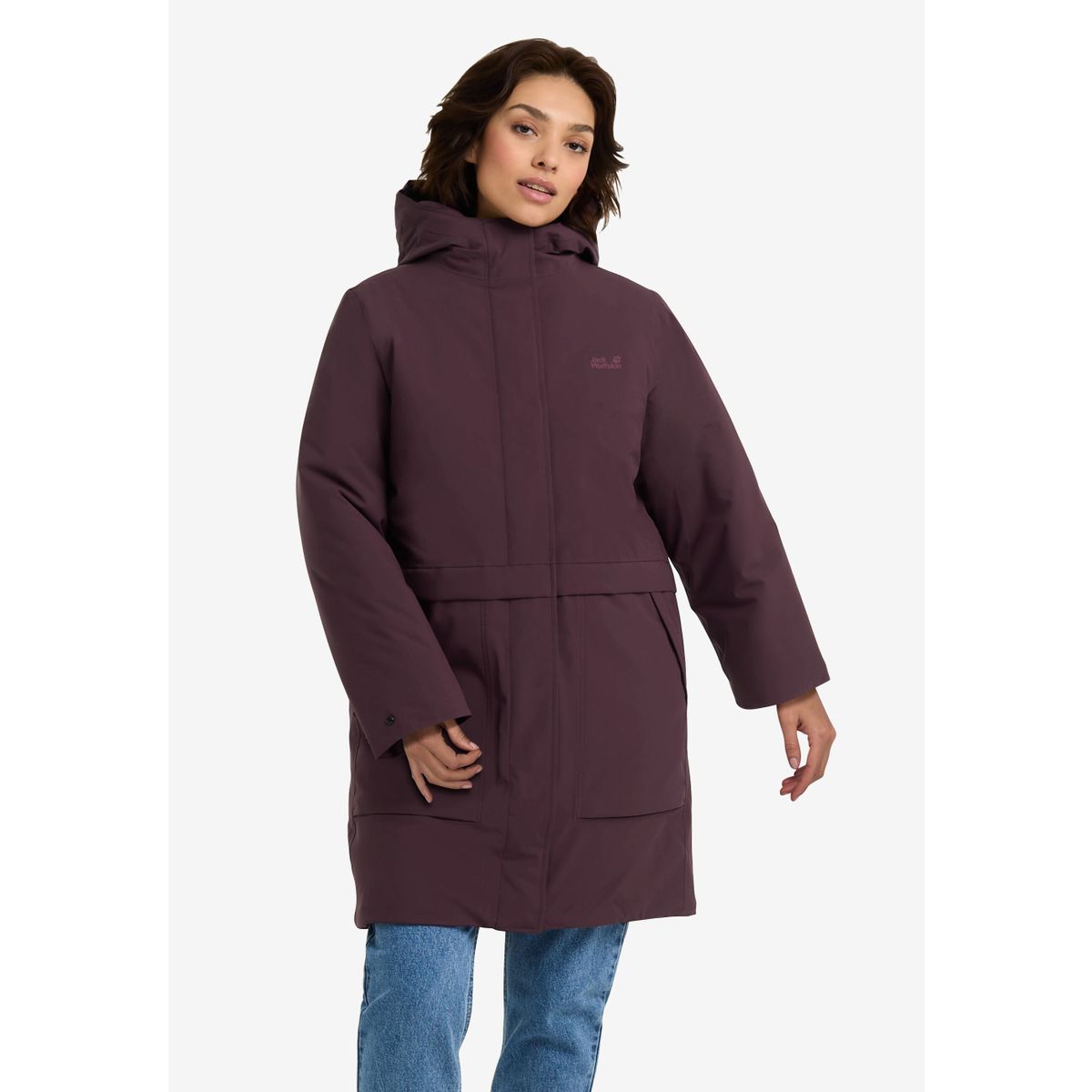 Jack Wolfskin Wintertide Jacket W amaranth (I0116) XS A65070_I0116_A04