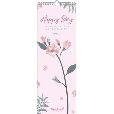 Geburtstagskalender Floral