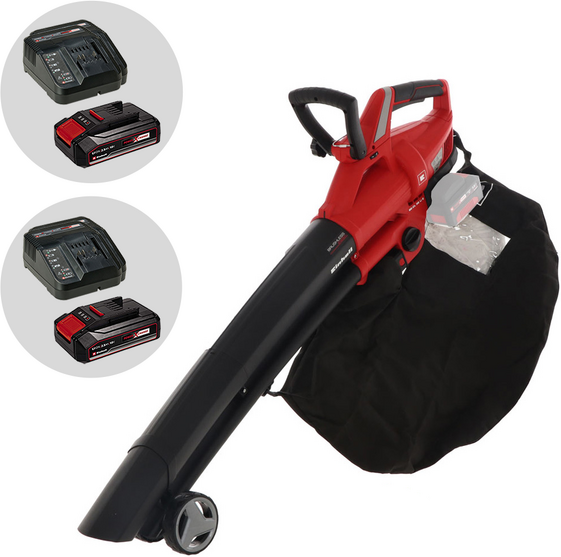 Einhell GE-CL 36 Li E - Souffleur - Aspirateur à feuilles - 2x 18V 2.5Ah