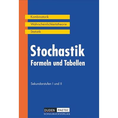 Duden Formeln und Tabellen. Stochastik Sekundarstufen I und II. RSR, Taschenbuch von Karlheinz Weber,Irmhild Kantel,Heidemarie Lojewski, Duden