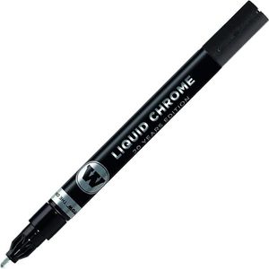 Molotow Lackmarker Liquid Chrome, permanent, chrom, Rundspitze 2 mm, mit Spiegeleffekt, nachfüllbar