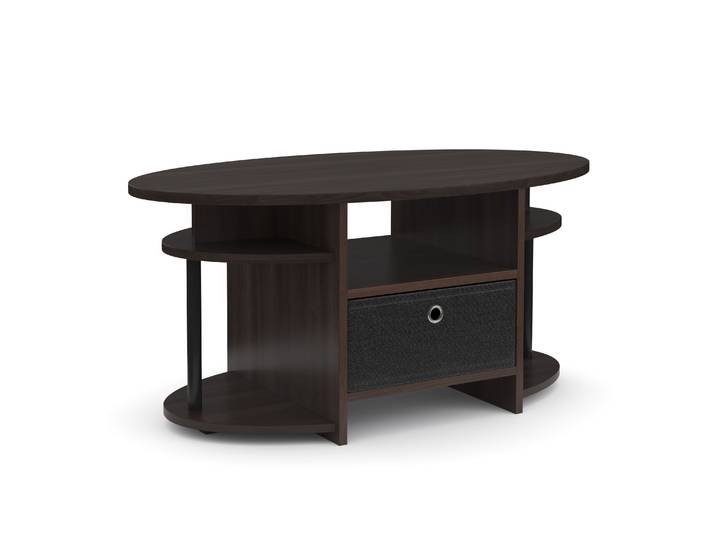 Beistelltisch ADAMO 90 x 50 x 42 cm dunkelbraun