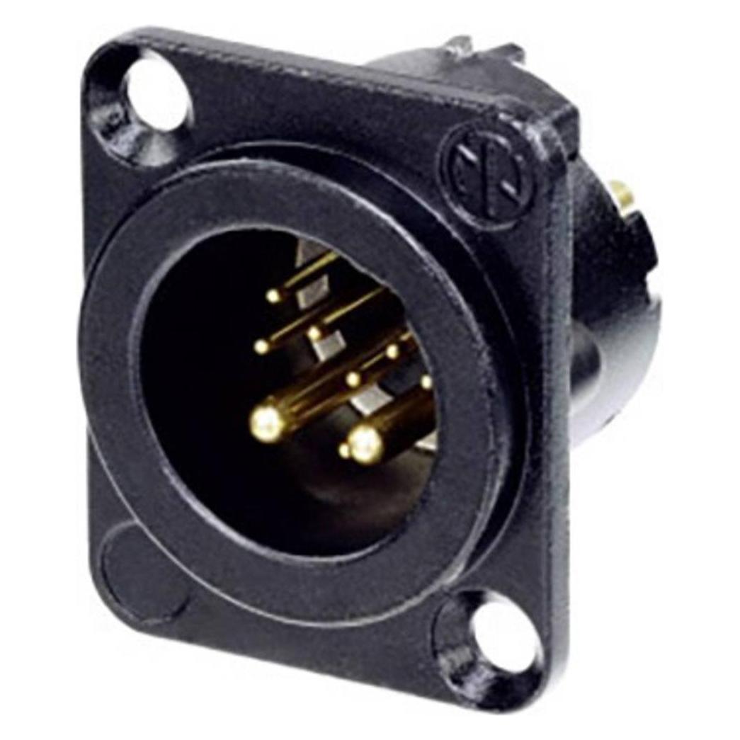 Neutrik Flanschstecker (NC10MD-LX-B-CON)