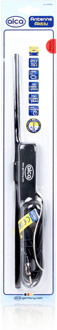 Alca Antenne Elektronische Scheiben-Antenne Mit Aktiv-Verstärker 534000