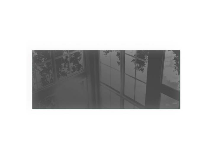 KAMINBODENPLATTE 125x50 cm - Farbe Graubraun