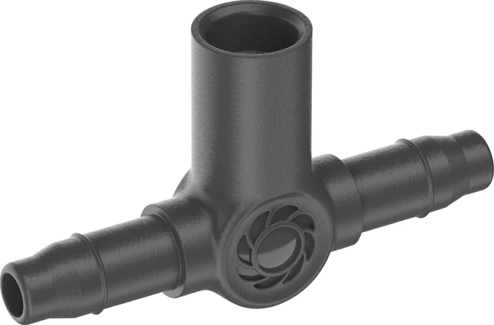GARDENA Anschlussstück für Tropfschlauch Micro-Drip-System T-Stück für Sprühdüsen/Endtropfer 4,6 mm (3/16")
