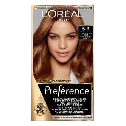 L'Oréal Paris L'Oreal Recital Preference Hair Dye G 5.3 Virginie (Braun) (0262845)