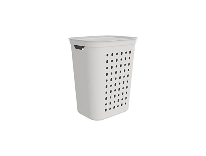 Rotho Jona wasmand 55L Jona, kunststof wit, 55l (43,2 x 35,5 x 53,3 cm)