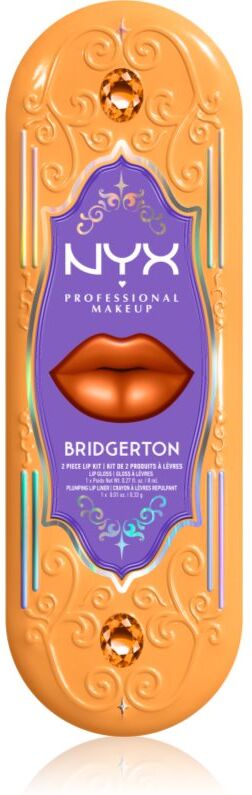 NYX Professional Makeup Bridgerton Royal Treasures lip set shade 06 2 pc