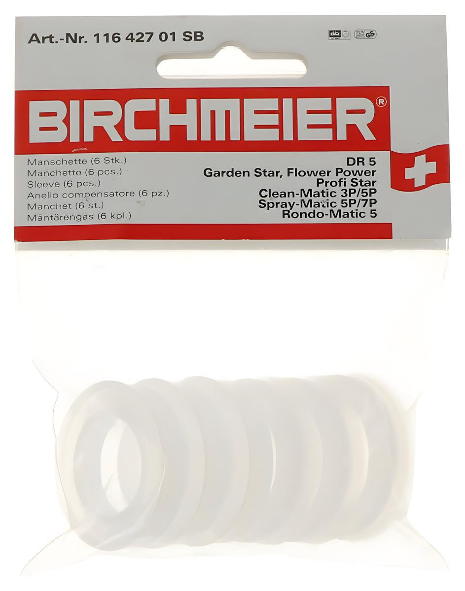 Birchmeier zuigerringen voor spuitapparaat DR5