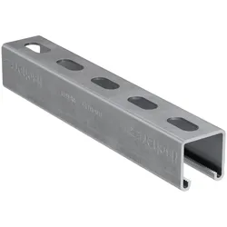 fischer Montageschiene FUS 41/2,0 - 3 m feuerverzinkt