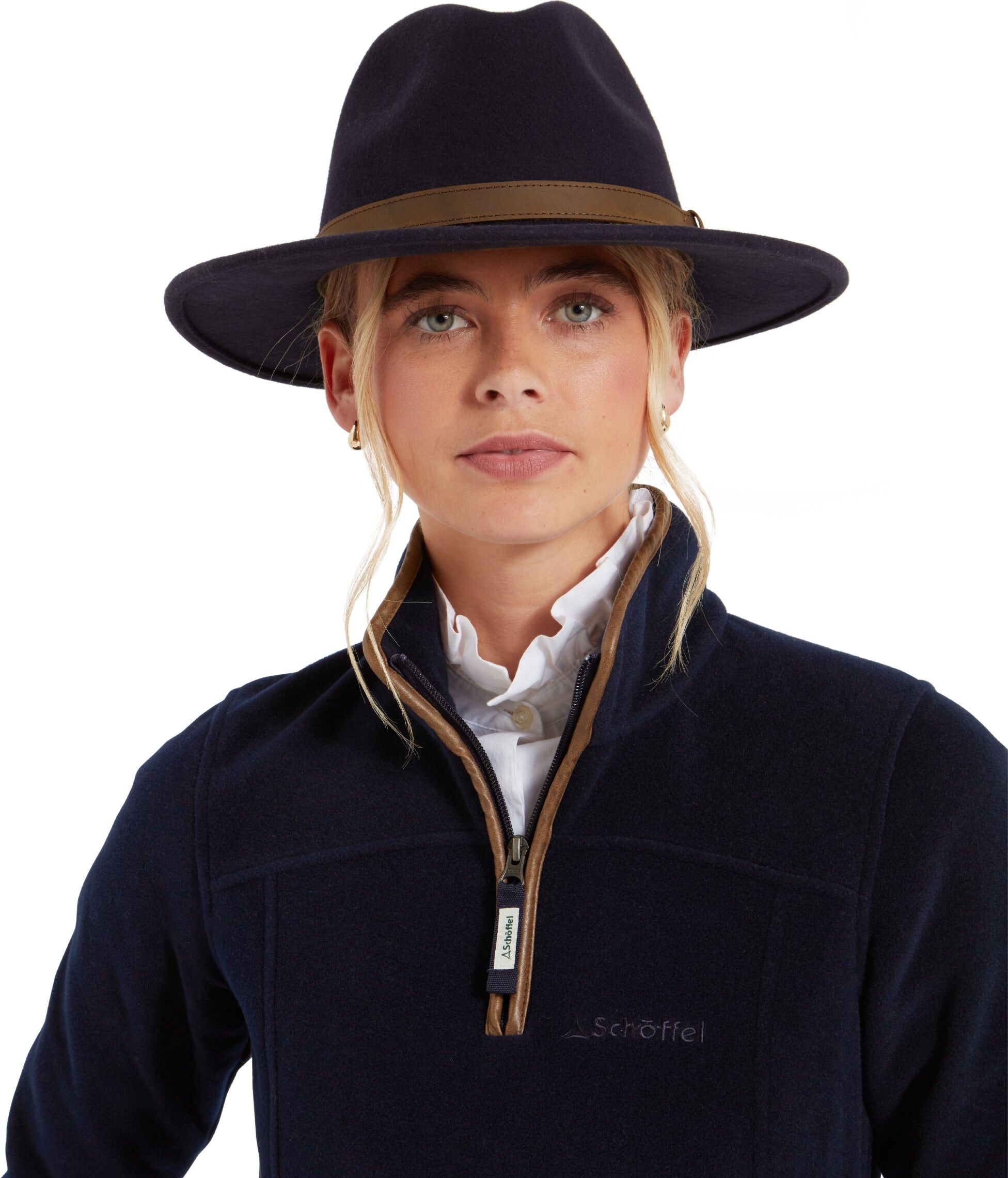 Schöffel Country Willow Fedora II - Navy - Size S - Women
