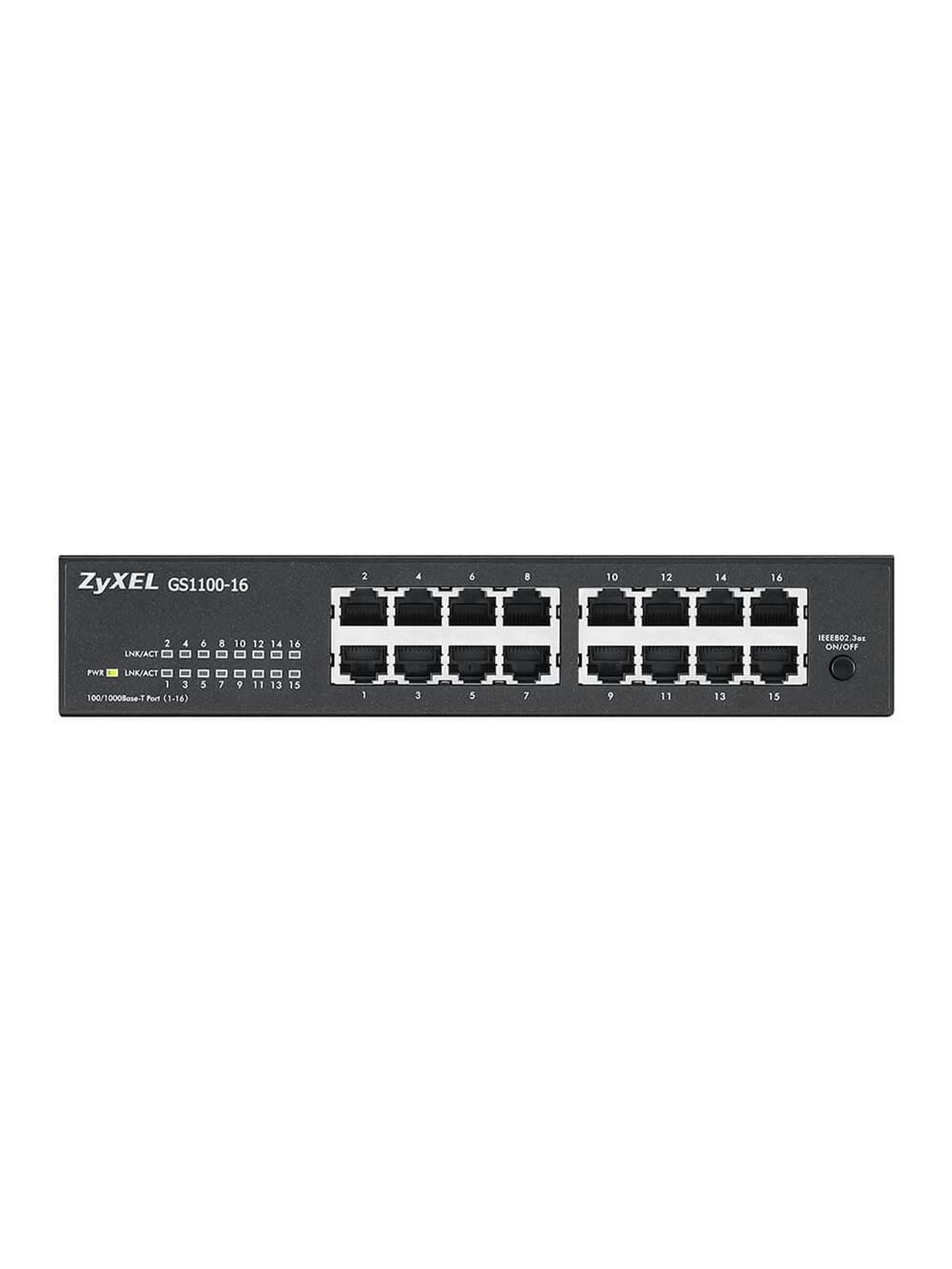 ZyXEL GS-1100-16 V3 16-port GbE Unmanaged Switch
