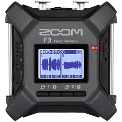 Zoom F3 MultiTrack Field Recorder für Tonaufnahmen