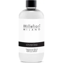 White Paper Flowers - Nachfüller für Millefiori Reed Diffuser 500ml