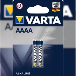 Varta Professional Alkaline LR61 / AAAA / 4061 - 2er Blister