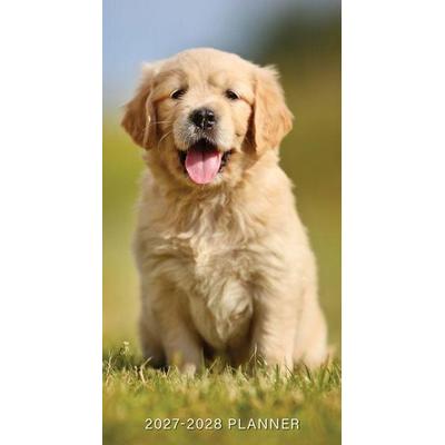 Puppies 2-Year 2027-28 3.5 X 6.5 Monthly Pocket Planner