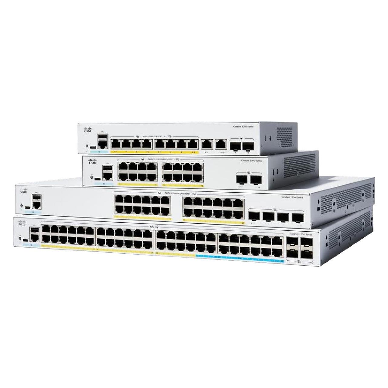 Cisco Catalyst 1300X 48-port GE, 4x10G SFP+ (48 Ports) (C1300X-48T-4X)