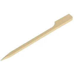 Fiesta Compostable Bambusspieße Paddelform 9cm
