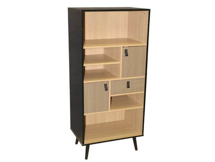 Bibliothèque Arsenal poignées cuir