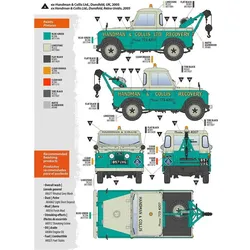 AK Interactive Land Rover 88 Series IIA -Crane / Tow Truck 1/35