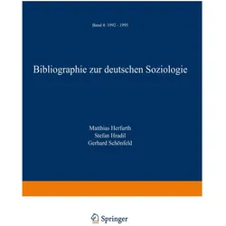 Bibliographie zur deutschen Soziologie, Fachbücher von Matthias Herfurth, Stefan Hradil, Gerhard Schönfeld