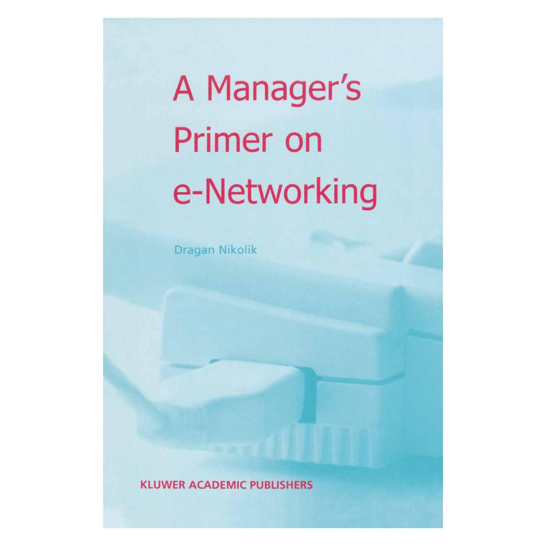 Springer A Manager's Primer on e-Networking (Englisch, Softcover, Dragan Nikolik) (55529796)