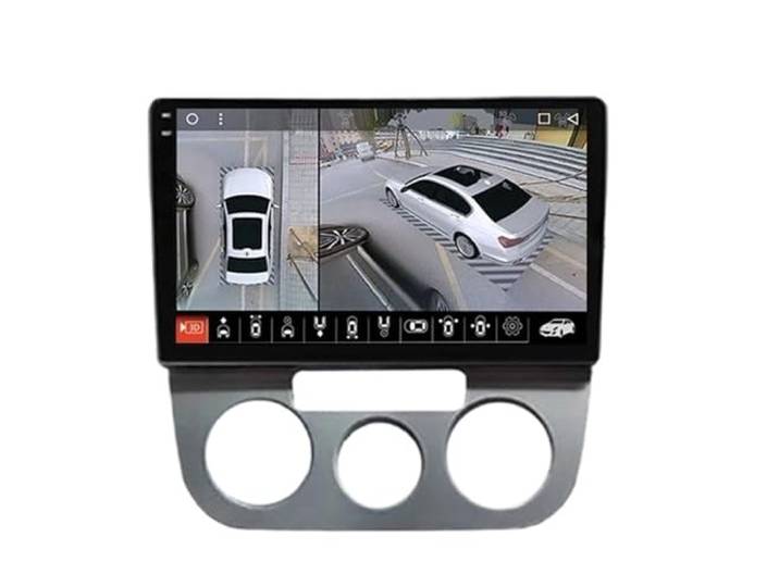 Für Jetta 5 2005 2006–2010 Tachometer Autoradio, Navigation, Video-Player, Stereo Headup Display Auto Bildschirm