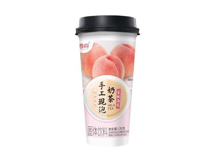Xiang Yue handgemaakte vers gezette melkthee (perzik-oolong) 120 g