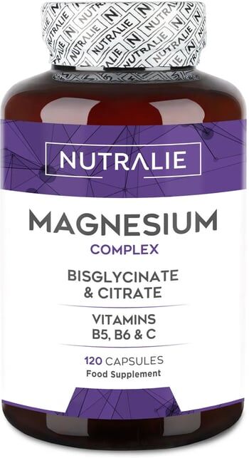 Nutralie Magnesio Bisglicinato y Citrato Energía 120 Caps
