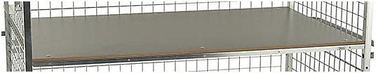 Holz-Etagenboden, Tragfähigkeit 150 kg, Materialstärke 10 mm Kongamek