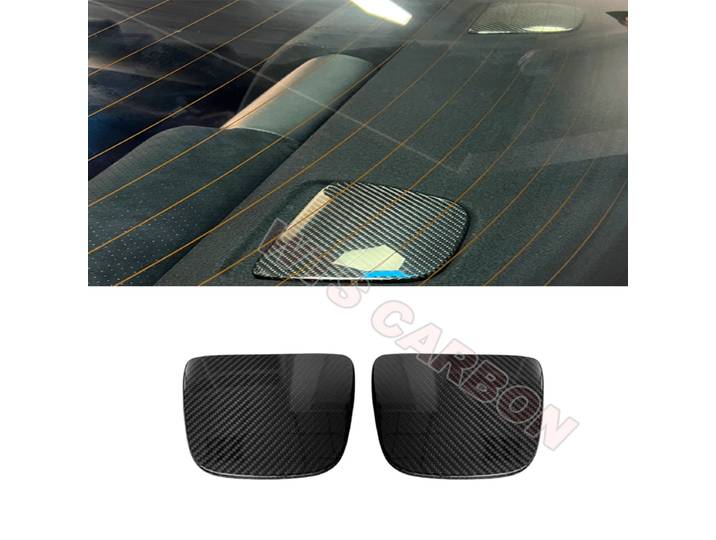 Couverture supérieure de siège arrière en fibre de carbone sèche pour Subaru BRZ pour Toyota GR86 2022+